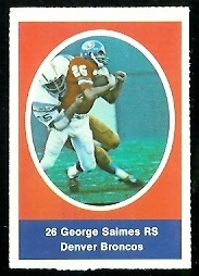 1972 Sunoco Stamps      191     George Saimes